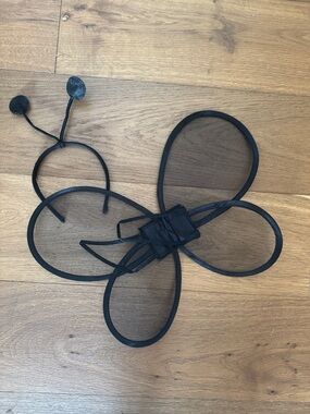 Black Wings Costume Accessory with Antenna Headband